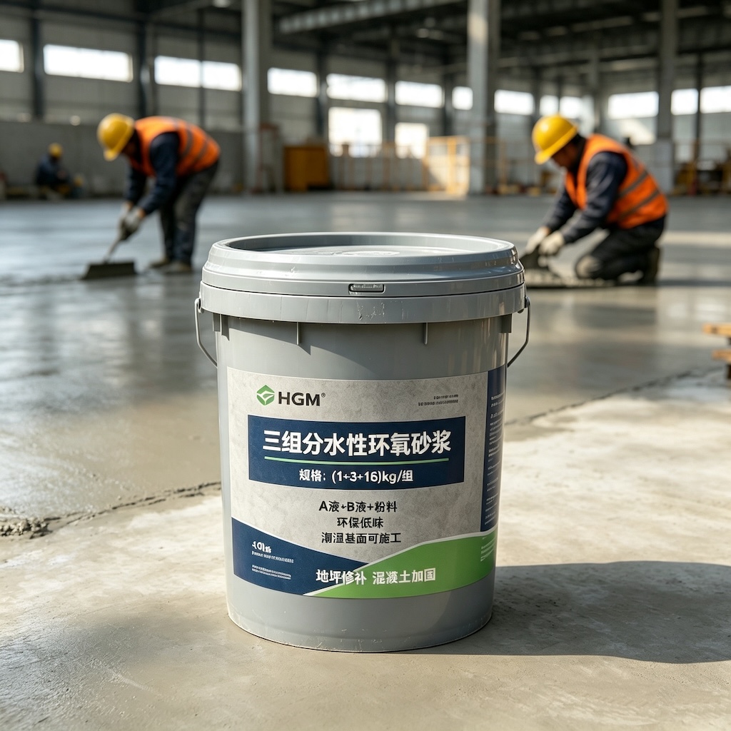 茅箭三组份水性环氧砂浆